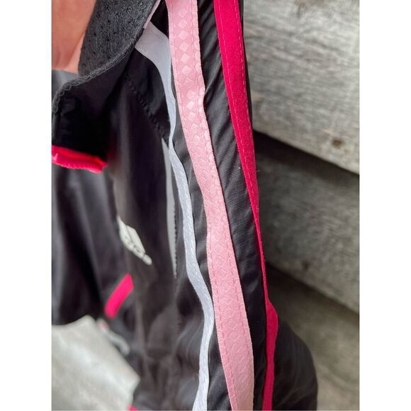 Adidas size S lightweight running jacket reflective stripes - Picture 3 of 8